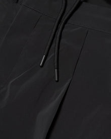 Black Relaxed Fit Tapered Leg Trousers | Black