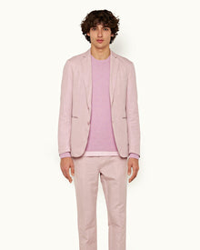 Conch Pink Two-Button Blazer | Conch Pink
