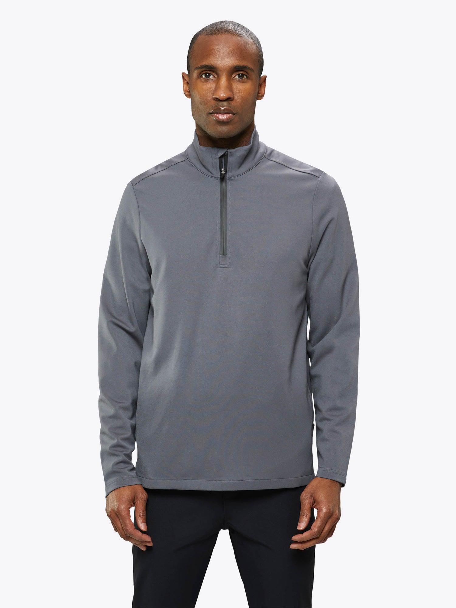 Concorde 1/4 Zip | Overcast Signature-Fit Aeroflite