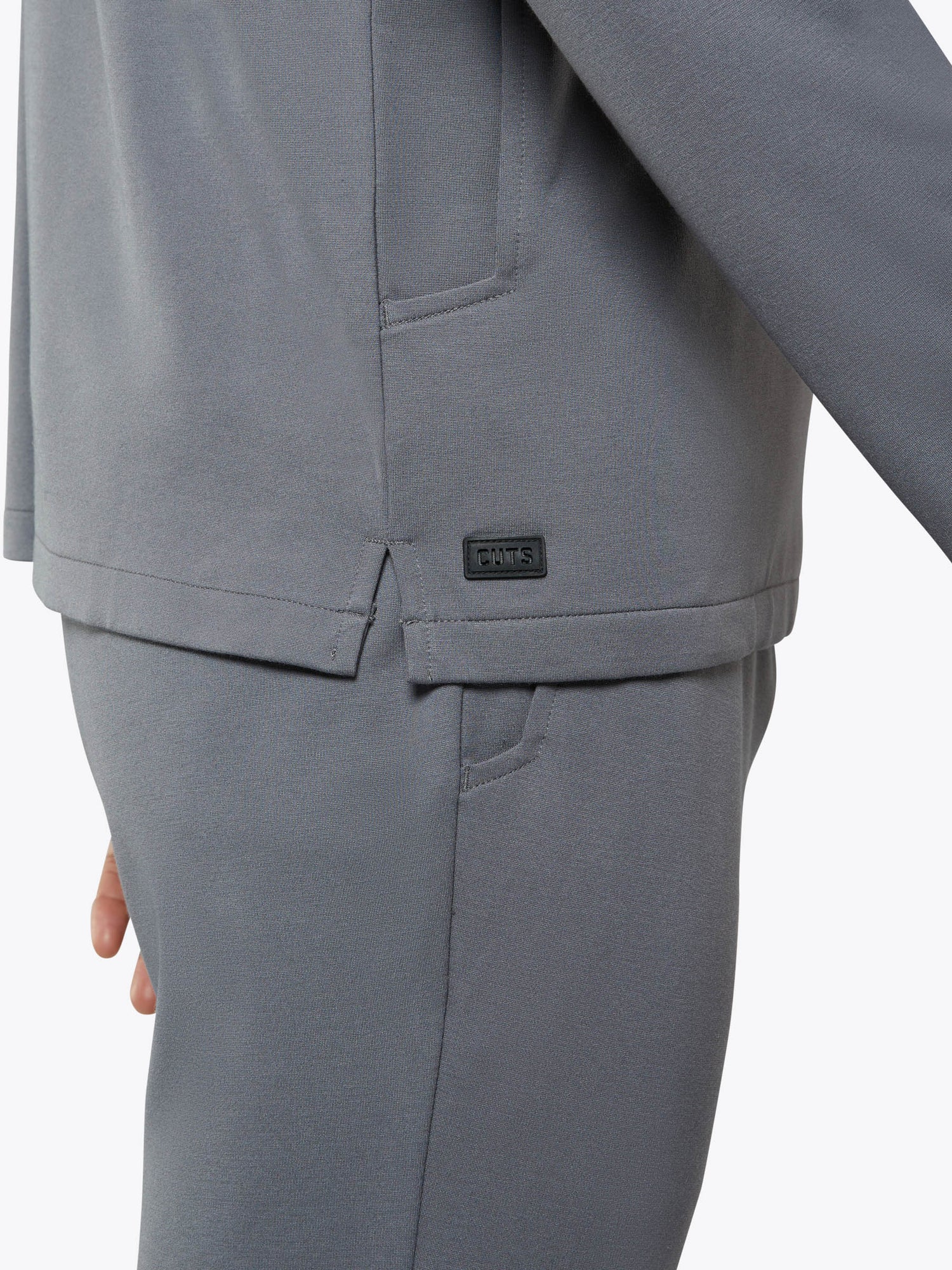 Mens | Concorde Signature-Fit Aeroflite 45661 Zip | Overcast