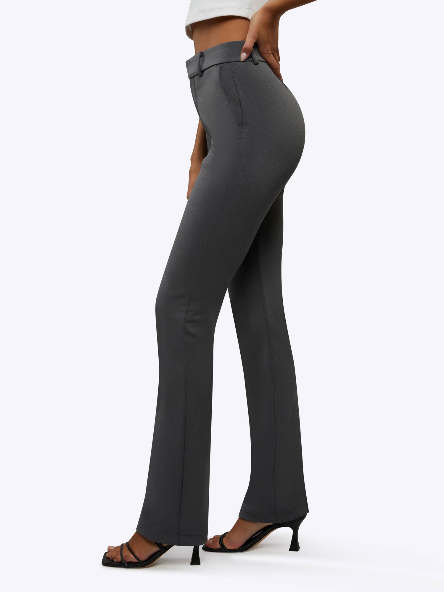 Womens | Statement Slim-Fit Pant | Overcast