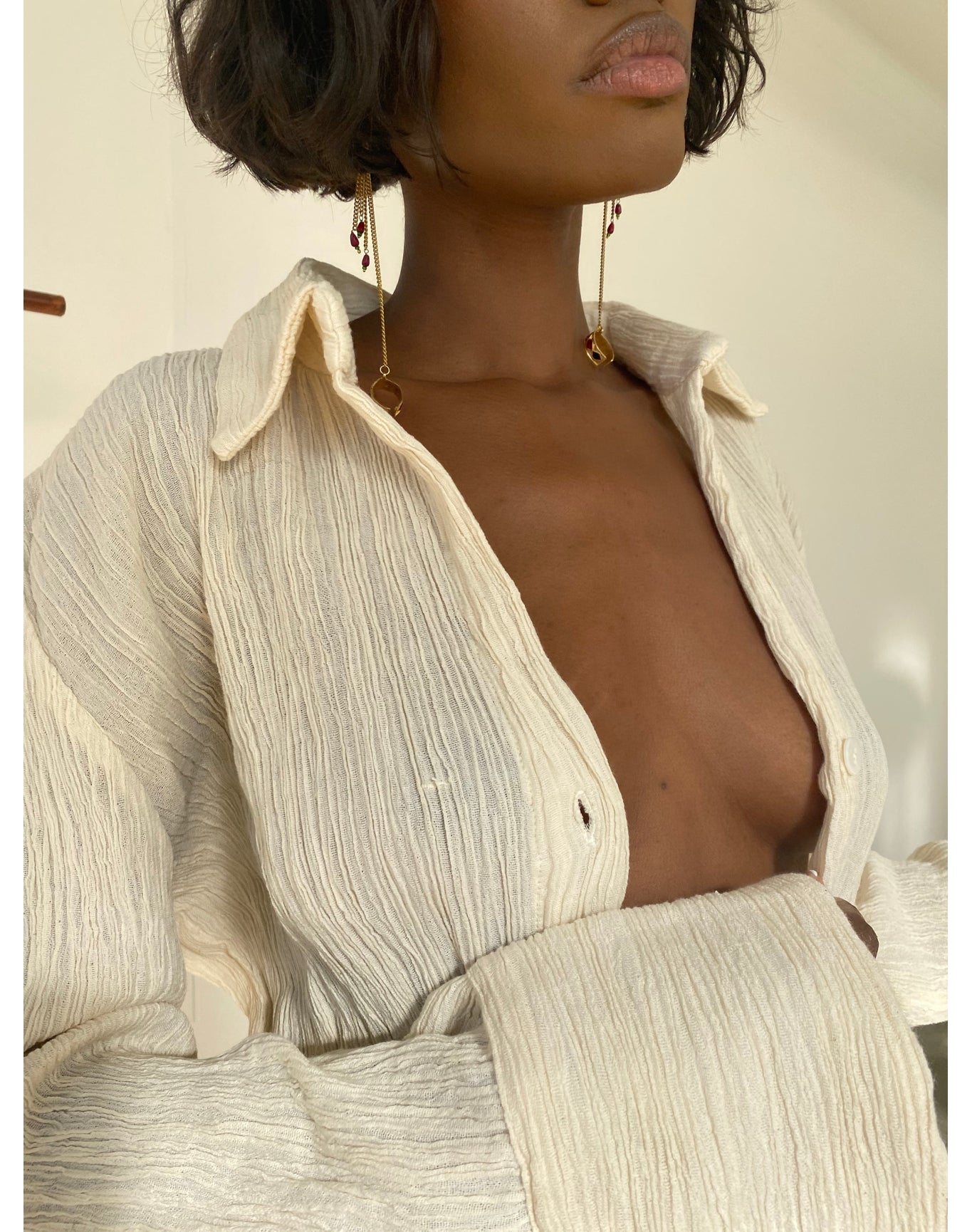 Ocean Blouse | Cream