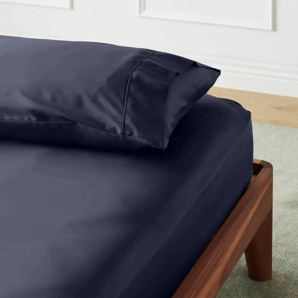 Airy CleanBamboo Sateen+ Pillowcase Set | Standard | Ocean