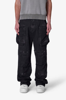 Oil Stretch Cargo Pants | Brown