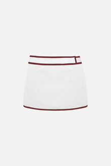 Ossie Cotton Skort | White
