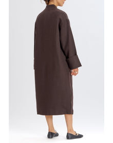Oversized Coat | Brown
