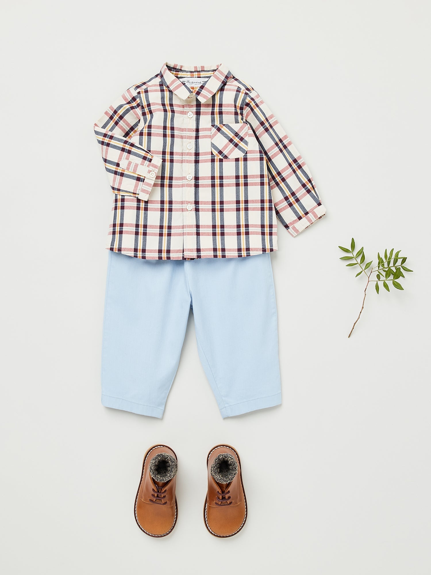 Boy | Malo Shirt | Burgundy