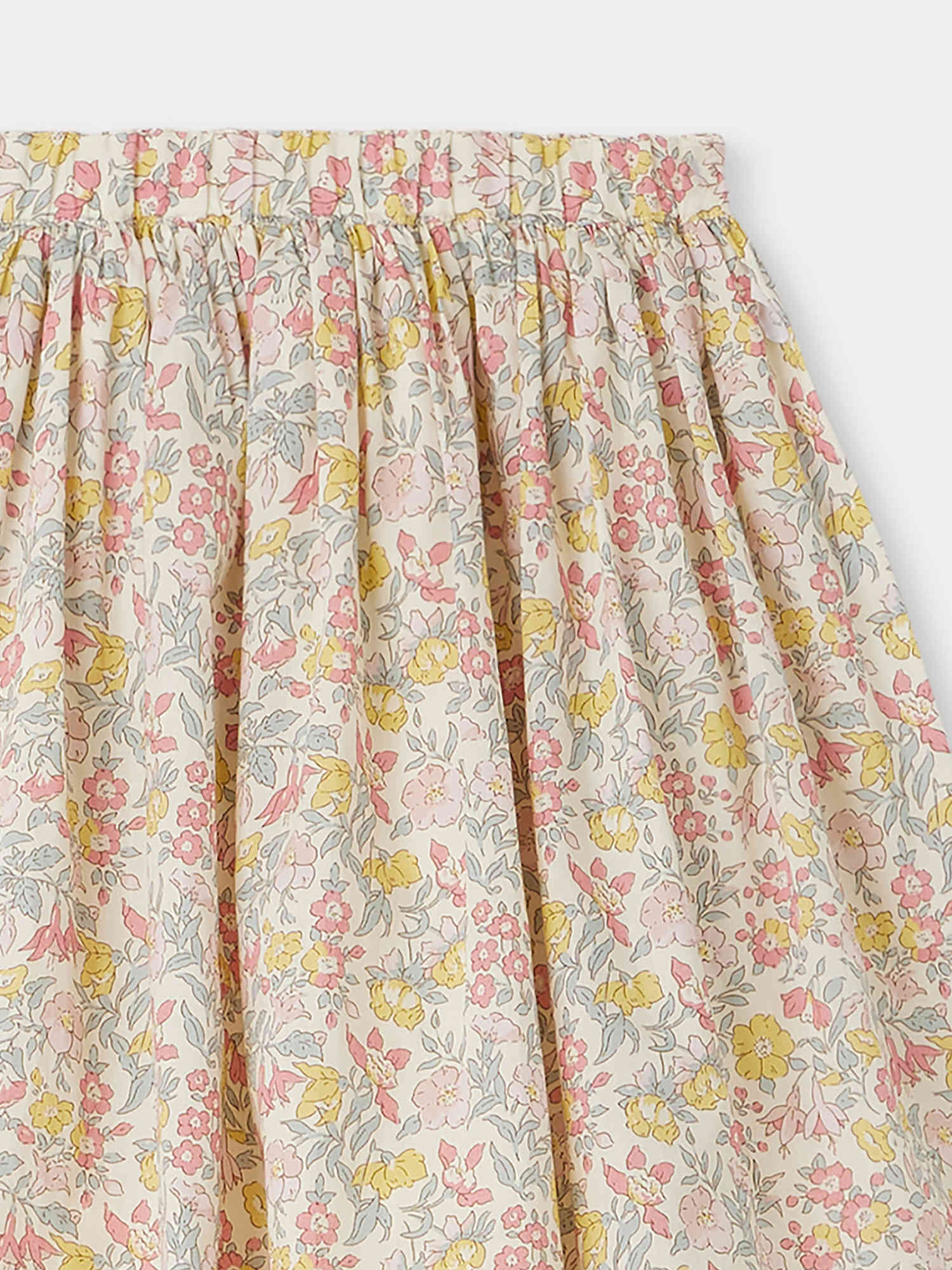 Girl | Suzon Skirt In Liberty Fabric | Pink Flowers