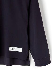 Sensitive Fabrics Long-Sleeved T-shirt | Blue/White