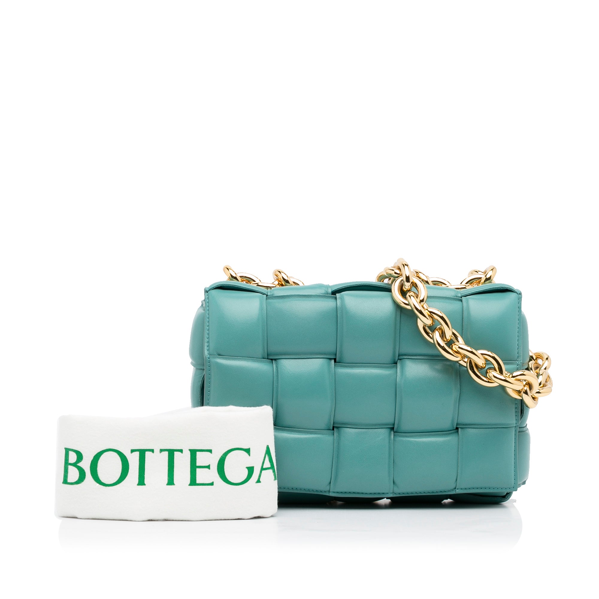 Bottega Veneta Pre-Owned Padded Cassette Chain | Women | Blue