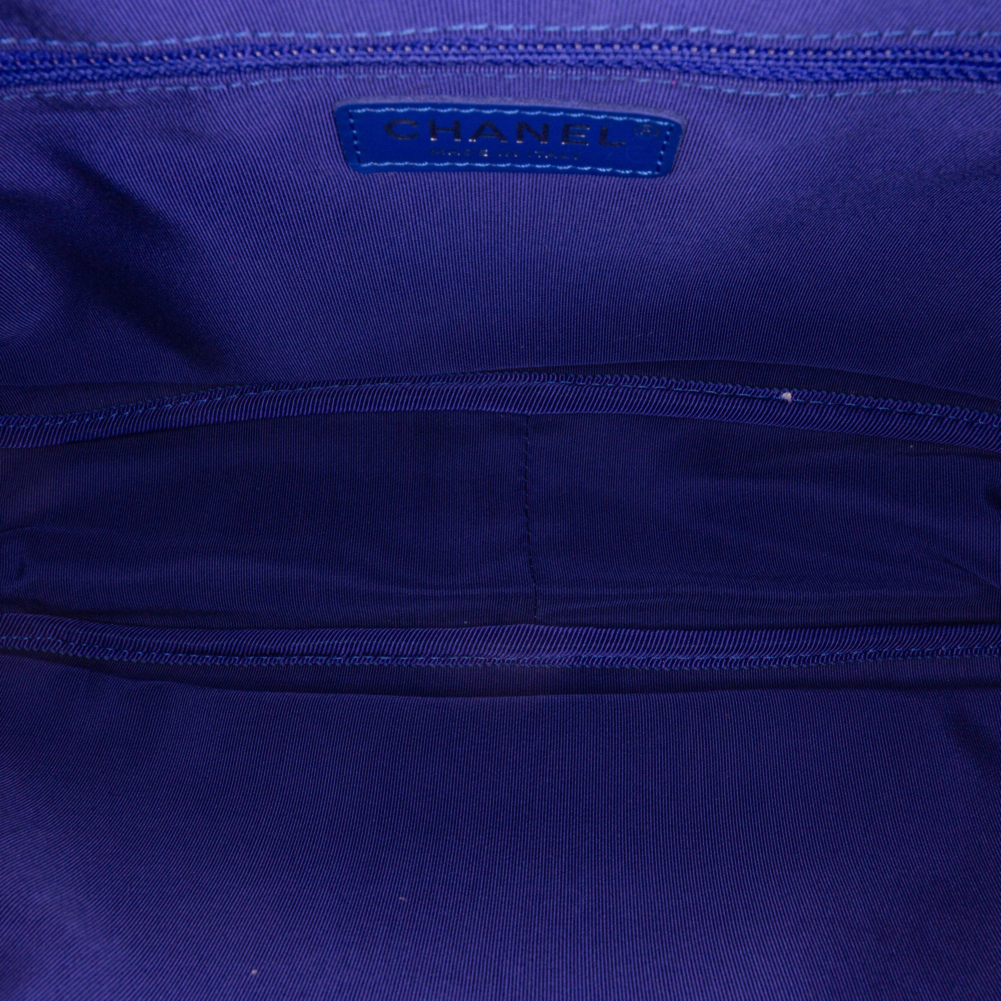 Chanel | Pre-Owned Small Canvas La Pausa Bay Camera Bag | Blue