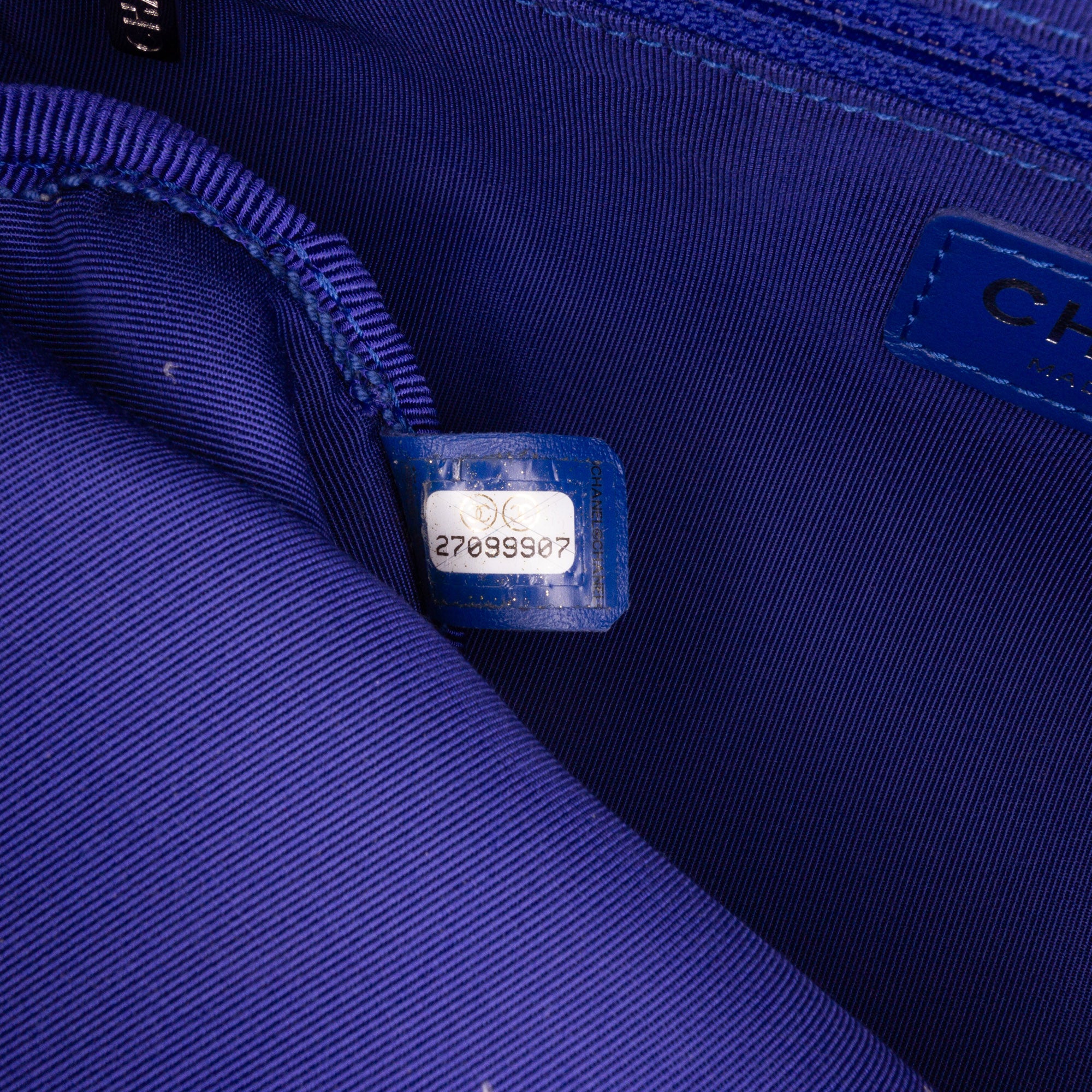 Chanel | Pre-Owned Small Canvas La Pausa Bay Camera Bag | Blue