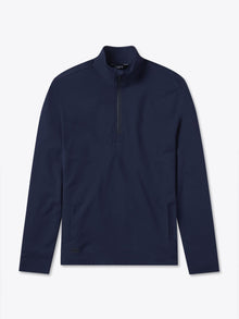 Concorde 1/4 Zip | Pacific Blue Signature-Fit Aeroflite