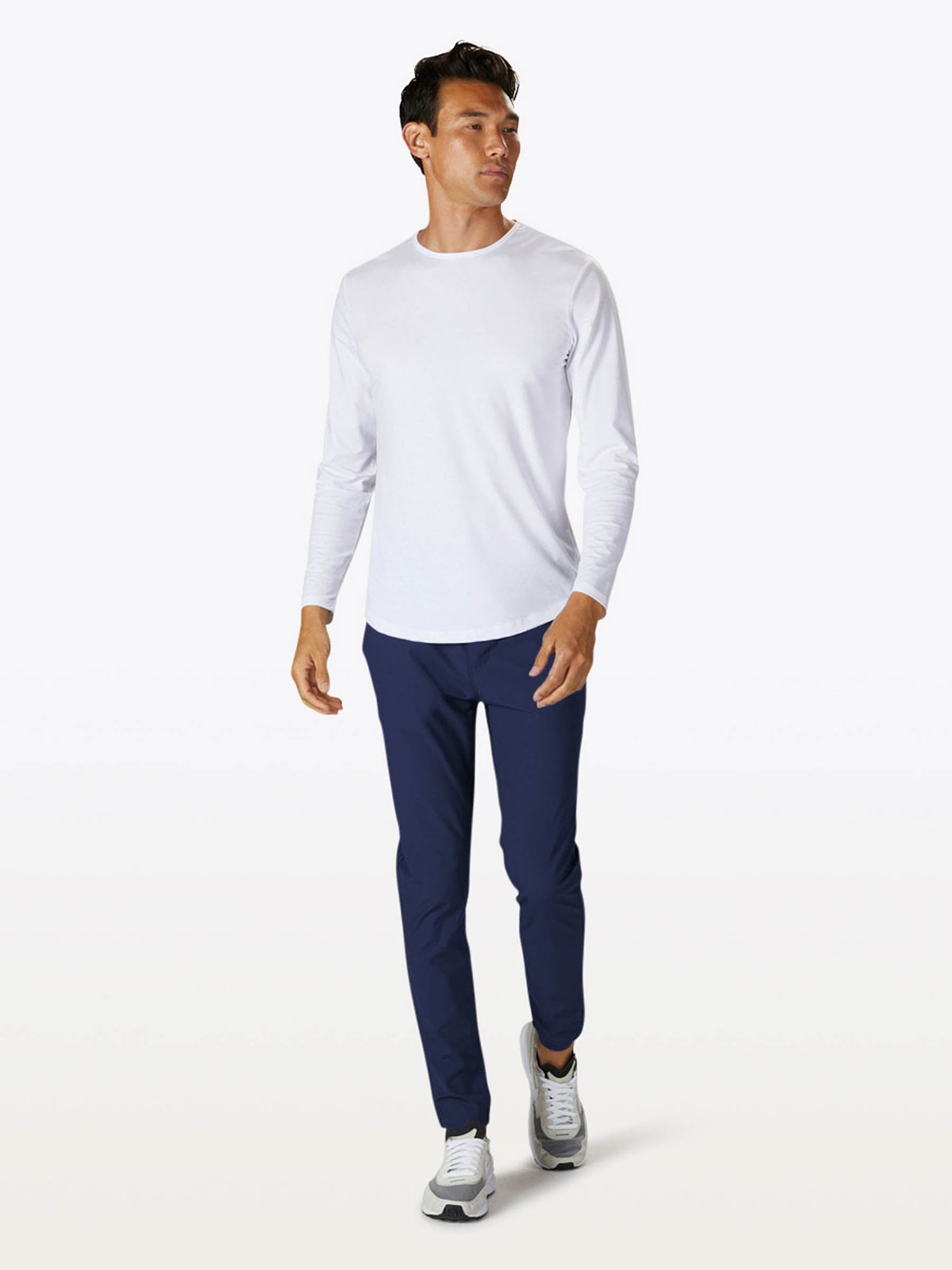 Mens | AO Slim-Fit Versaknit Jogger Tall | Pacific Blue