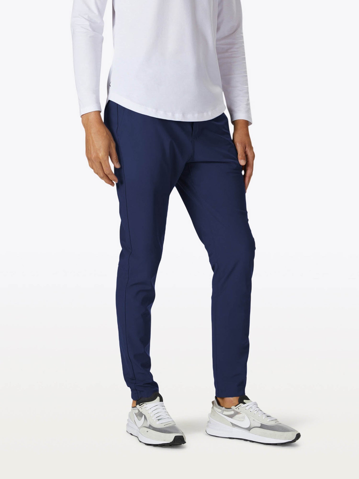 Mens | AO Slim-Fit Versaknit Jogger Tall | Pacific Blue
