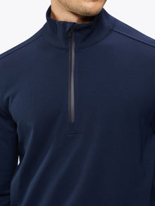 Concorde 1/4 Zip | Pacific Blue Signature-Fit Aeroflite