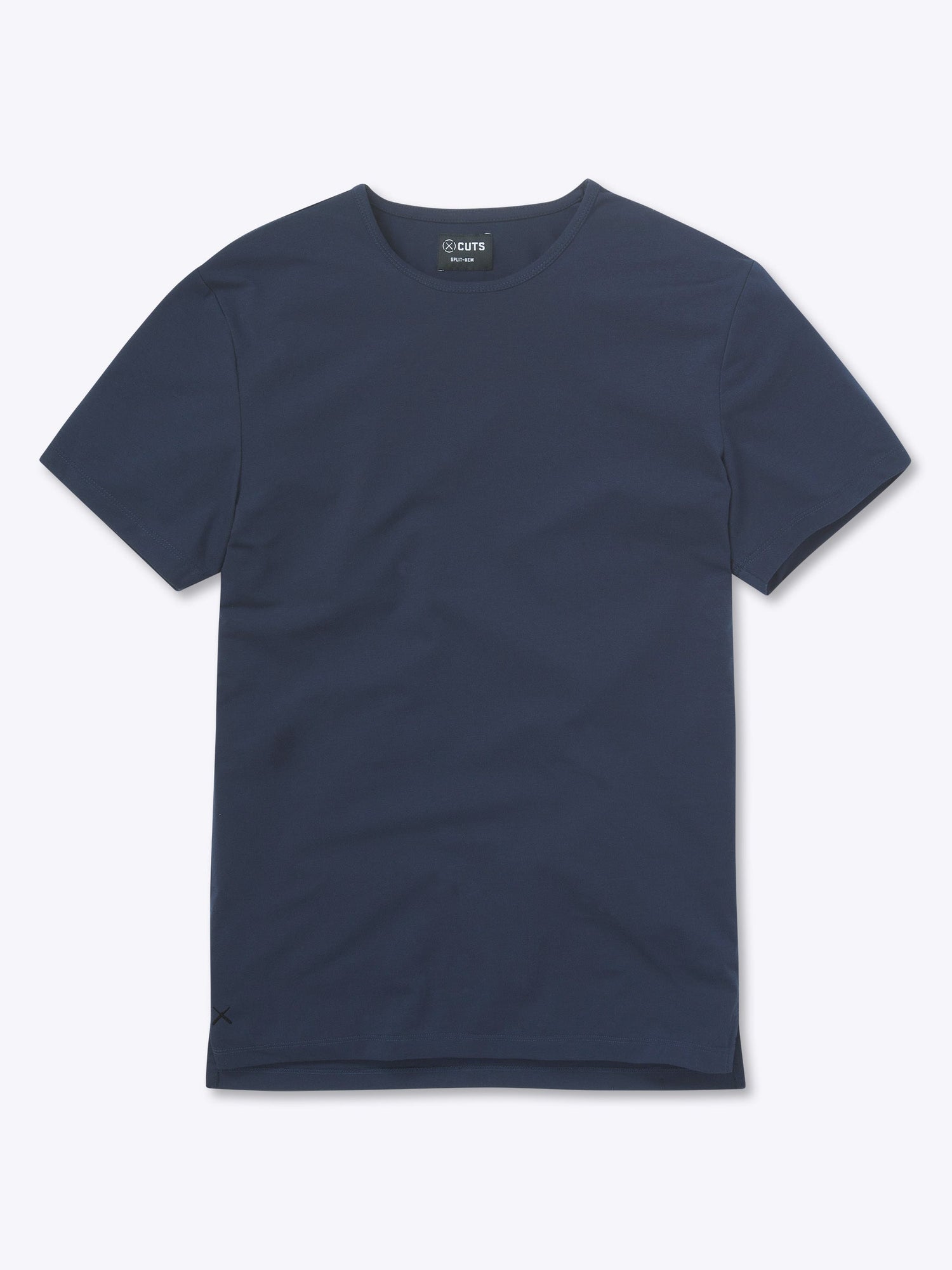 AO Split-Hem Tee | Pacific Blue Signature-fit PYCA Pro