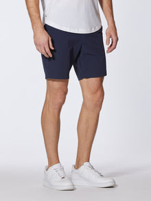 Mens | AO Slim-Fit Versaknit Hybrid Short | Pacific Blue