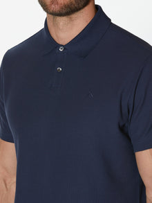 Mens | Universal Prestige Classic-Fit Pima Cotton Polo | Pacific Blue