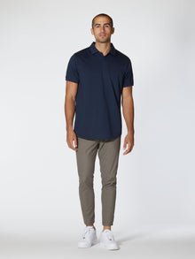 Mens | Universal Classic-Fit Pima Cotton Blend COZ Polo | Pacific Blue