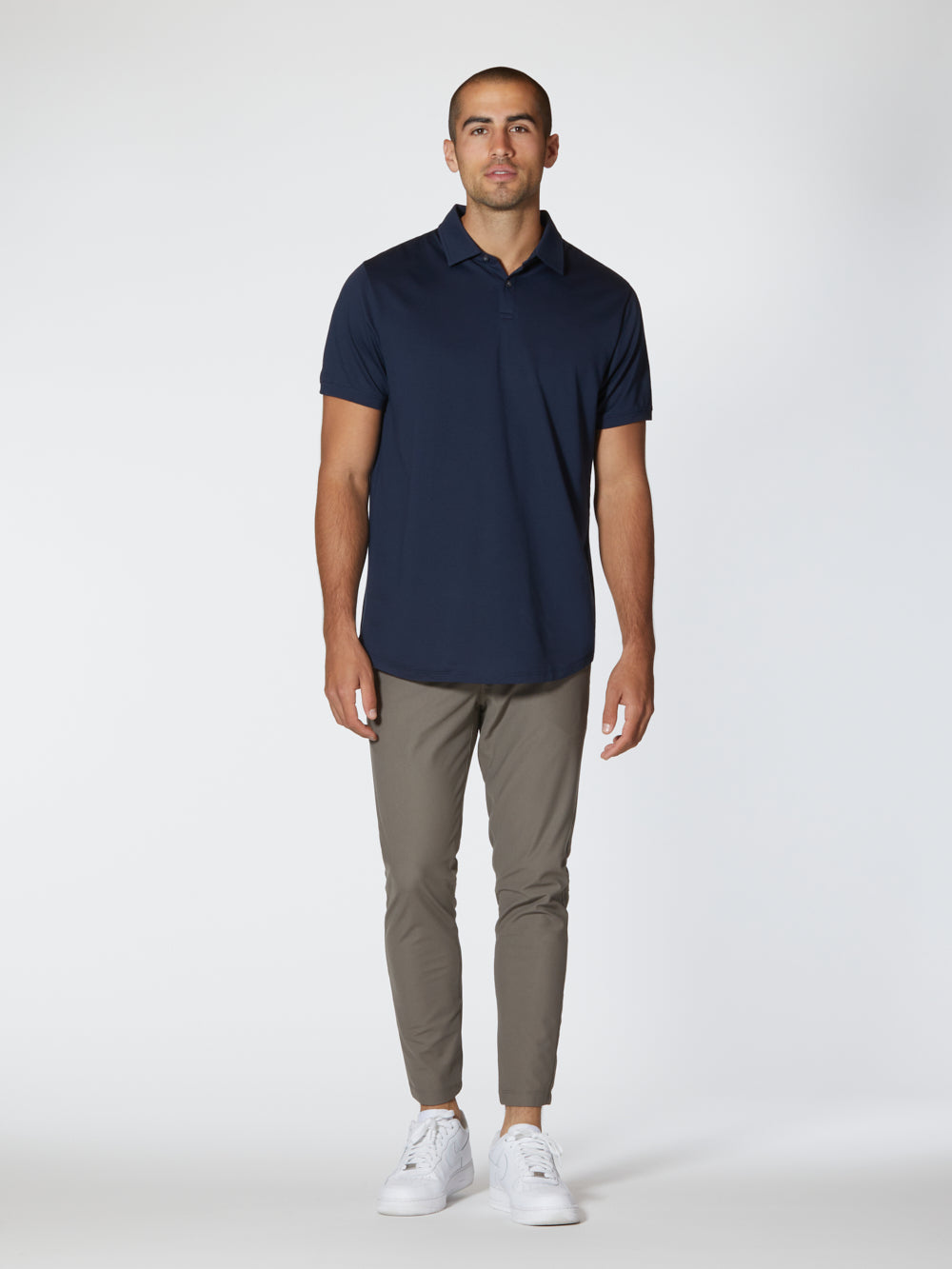 Mens | Universal Classic-Fit Pima Cotton Blend COZ Polo | Pacific Blue