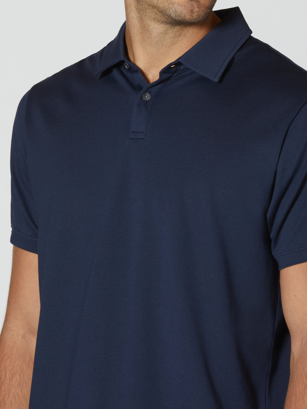 Mens | Universal Classic-Fit Pima Cotton Blend COZ Polo | Pacific Blue