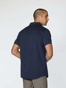Mens | Universal Classic-Fit Pima Cotton Blend COZ Polo | Pacific Blue