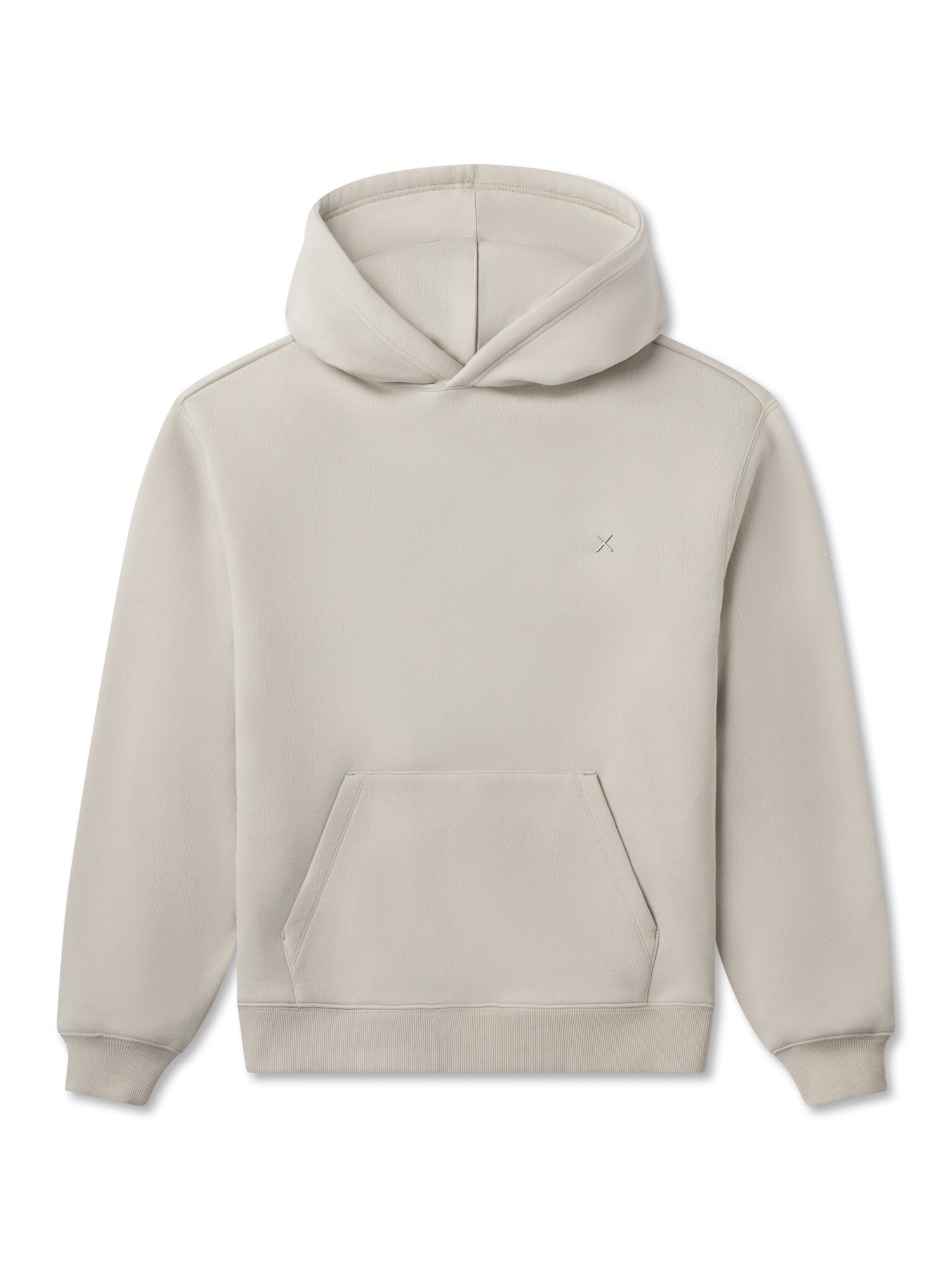 Womens | Divine Relaxed-Fit Fleece Hoodie | Parchment