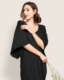 Women's Pima Caftan | Black