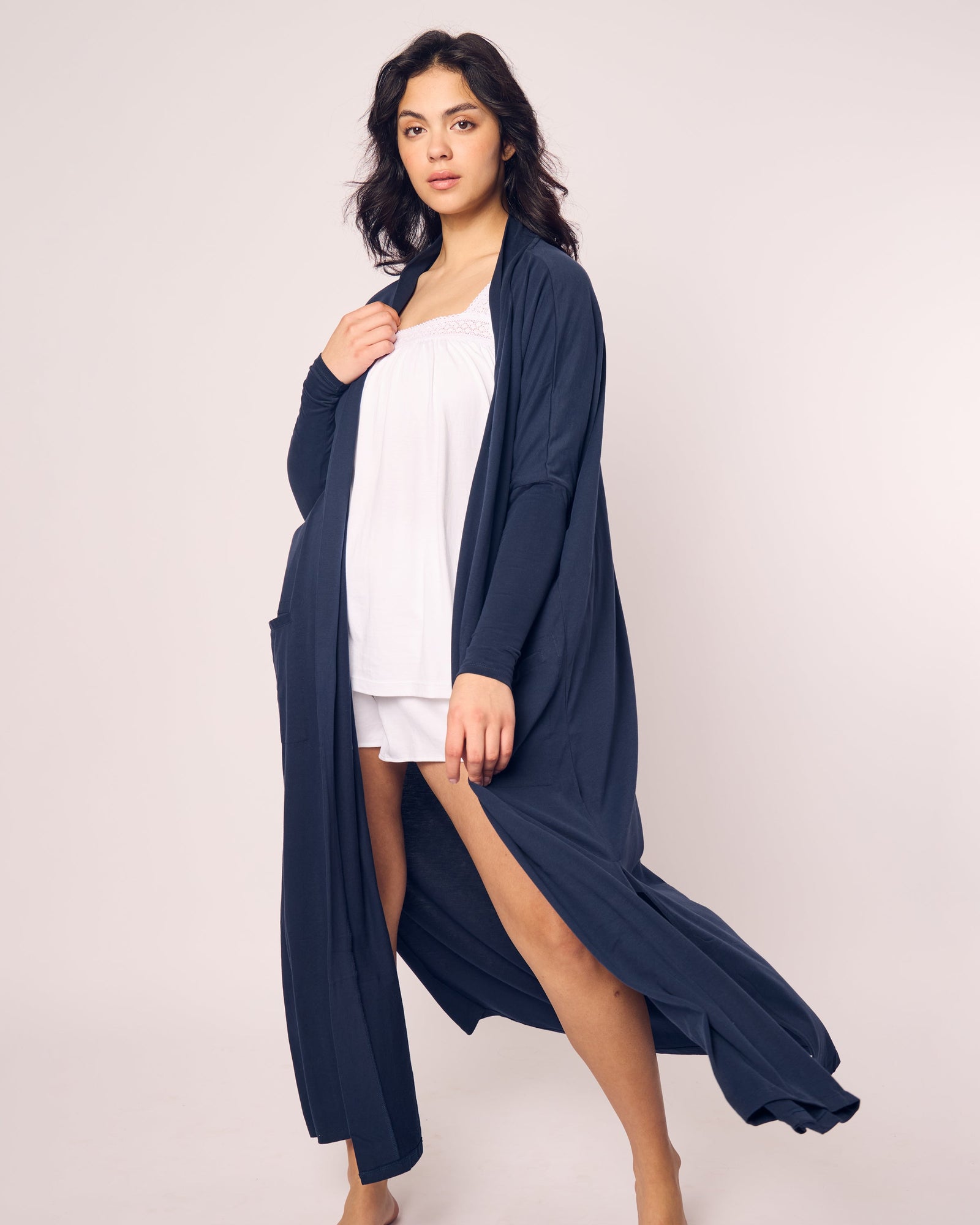 Women's Pima Duster | Navy