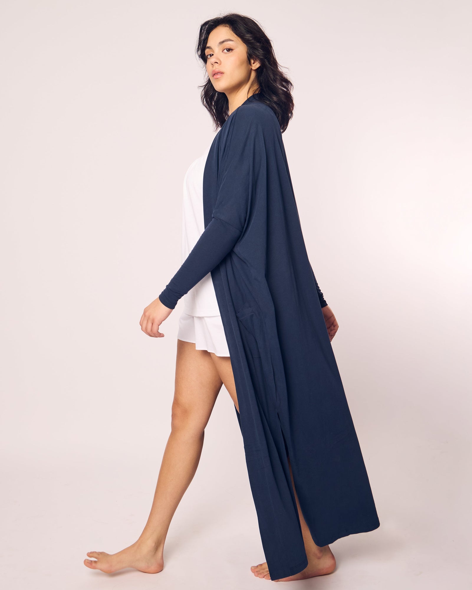 Women's Pima Duster | Navy