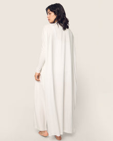 Women's Pima Duster | White