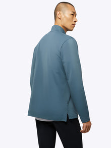 Mens | COZ Signature-Fit Fleece Q-Zip | Petrol