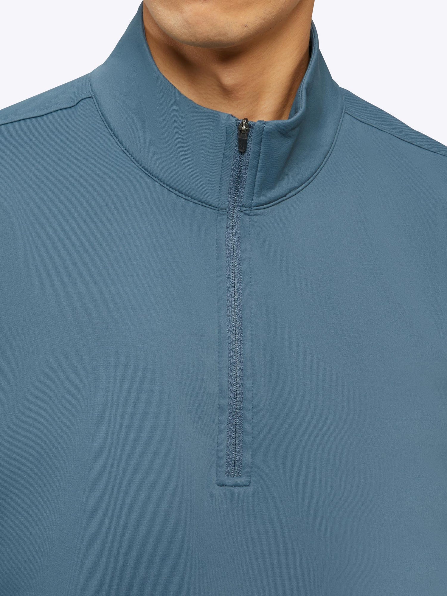 Mens | COZ Signature-Fit Fleece Q-Zip | Petrol