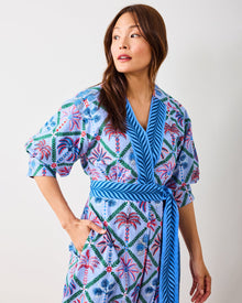 Palm Tree Paradise - Gabriela Dress - Lilac Escape - Printfresh