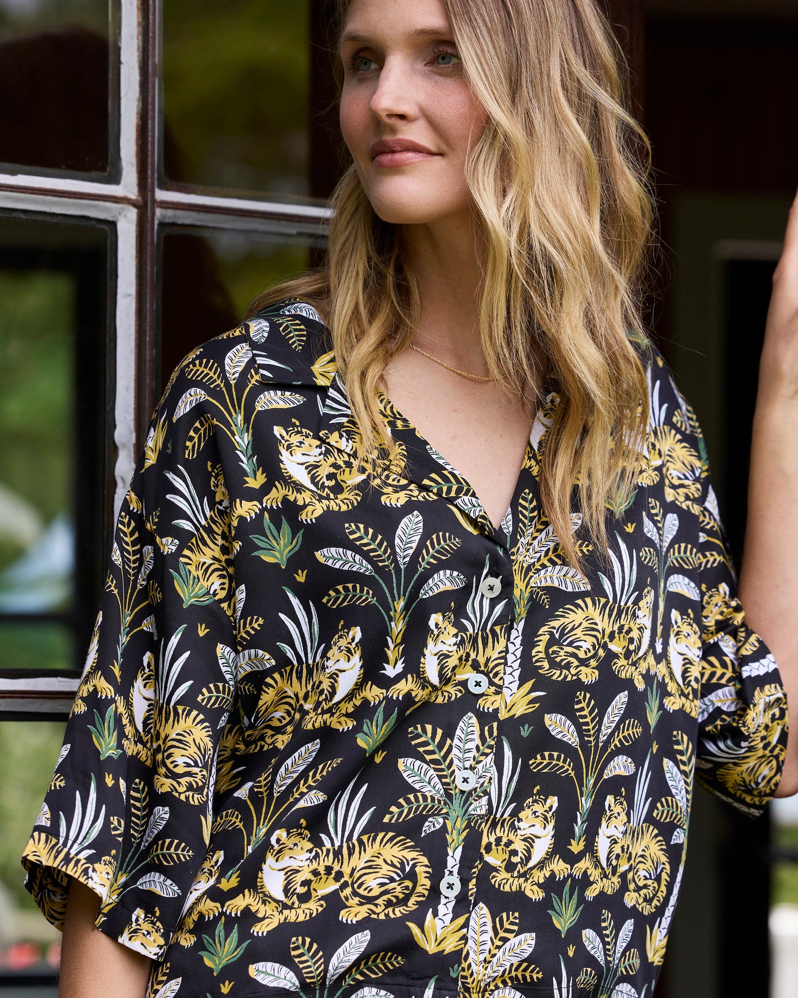 Untamed Tiger - Eco Satin Wildest Dreams Set - Gold Ink - Printfresh