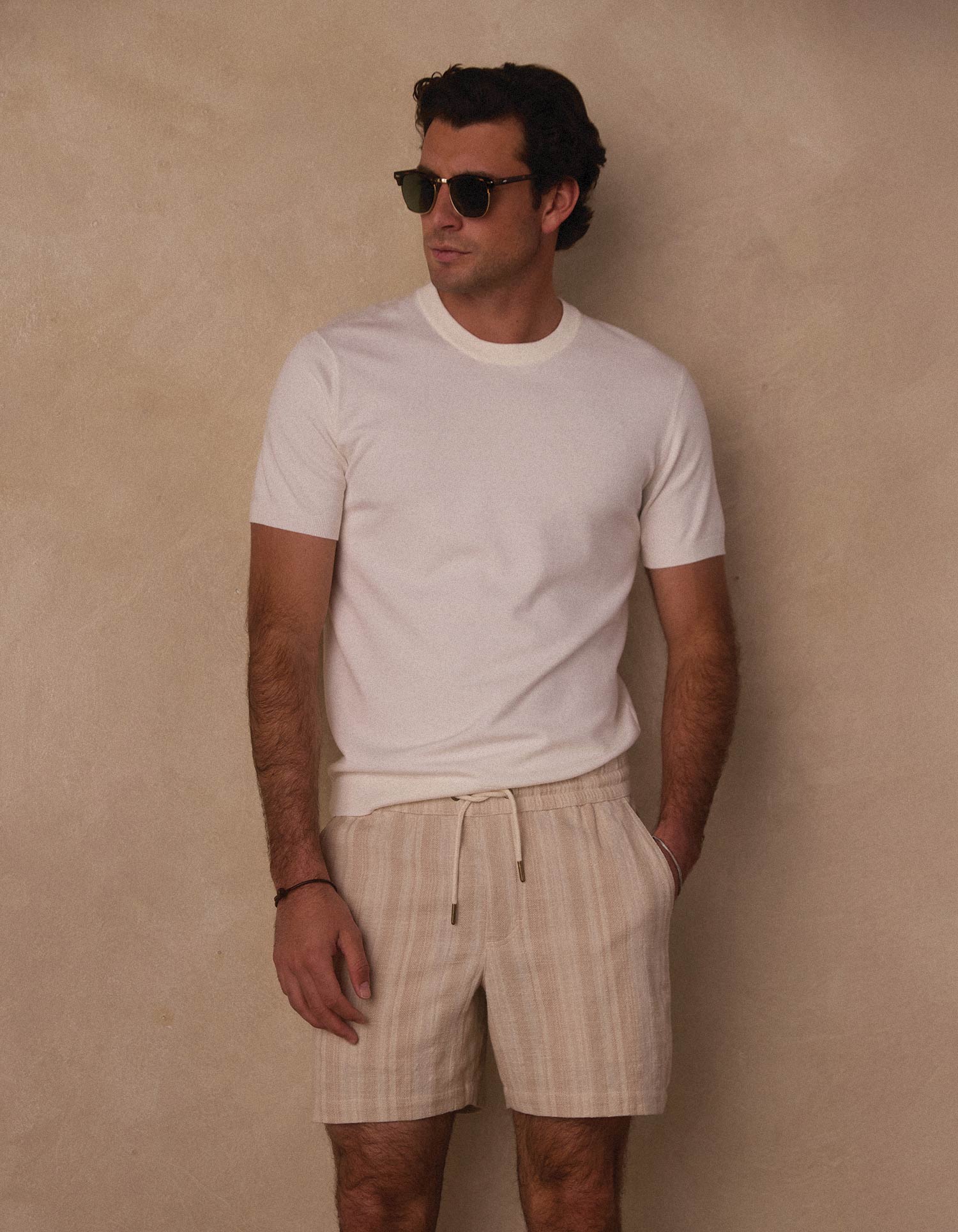 Men | Freshwater Short | Sandstone Stripe