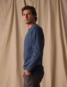 Men | Puremeso Everyday Crew | Indigo Blue