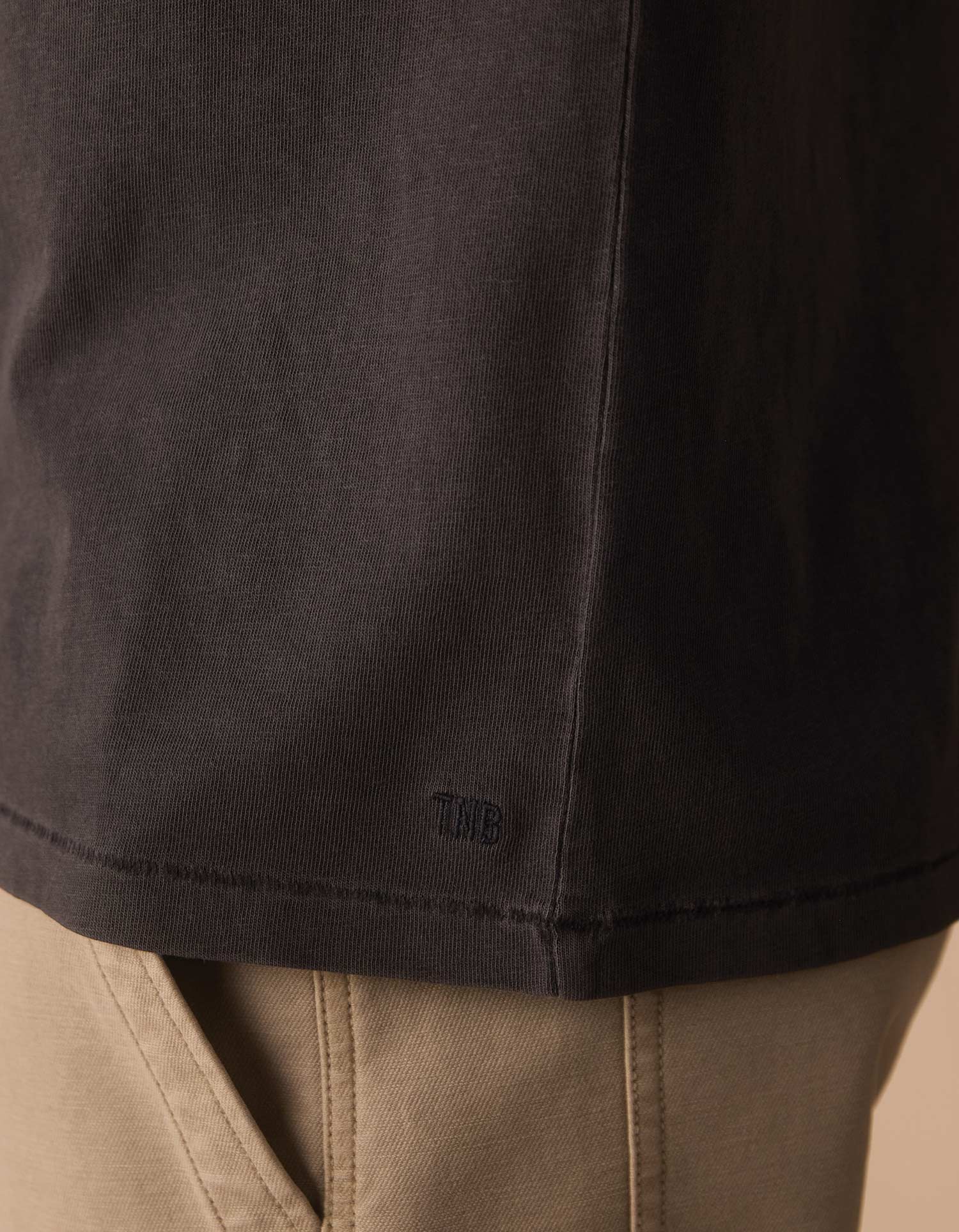 Men | Normal Jersey Henley | Shadow