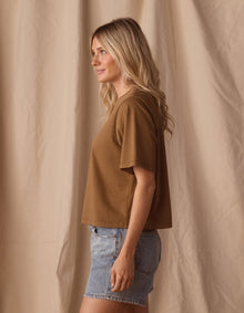 Women | Normal Jersey Weekend Tee | Fennel