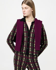 Plaid Elle Shirt | Black Combo