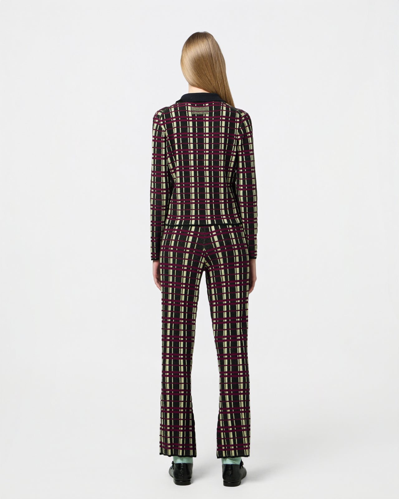 Plaid Elle Shirt | Black Combo