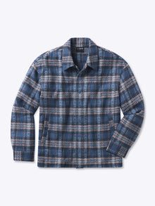 Unisex | Horizon Classic-Fit Tweed Shacket | Atlantic Plaid