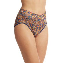 Signature Lace French Brief | Wild About Blue (Animal Print)