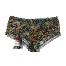 Signature Lace Boyshort | Camo Garden