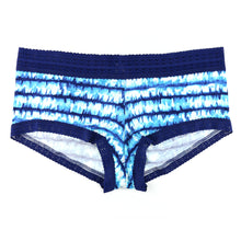 Plus Size Dreamease Modal Boyshort | Indigo Stripe