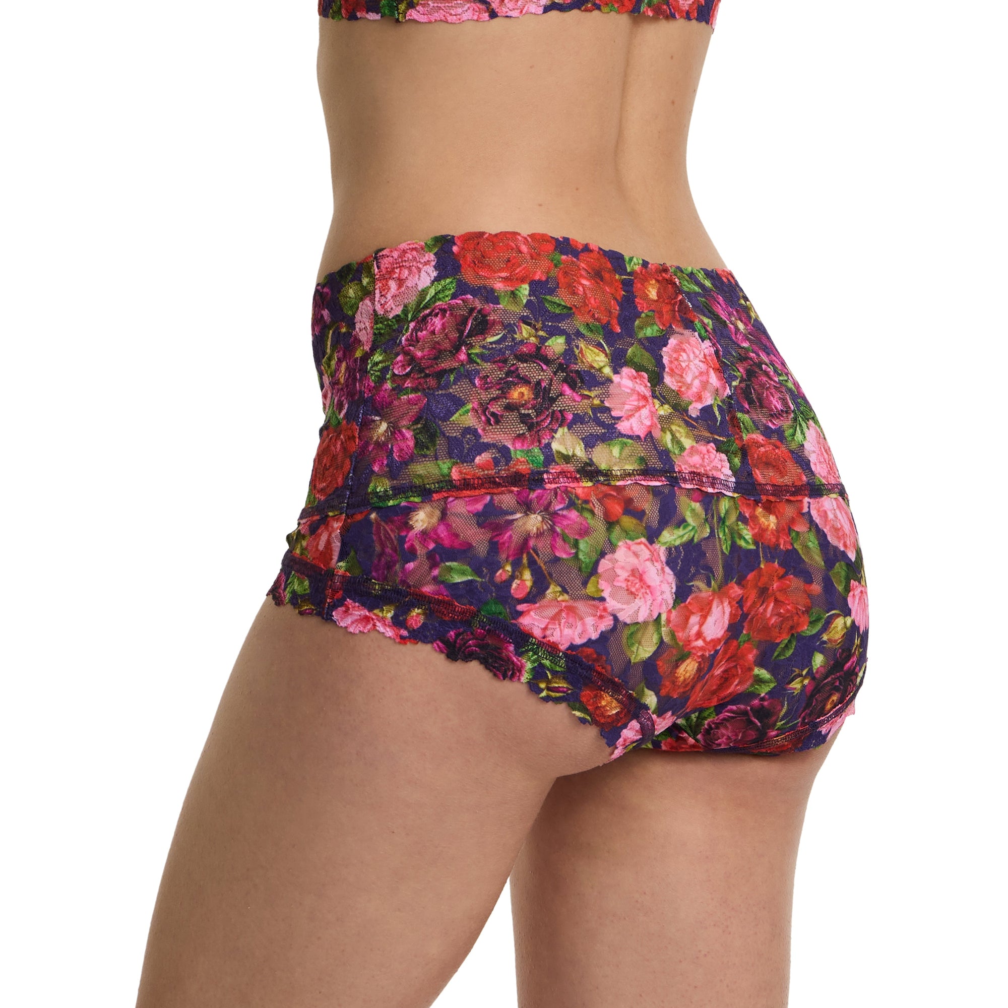 Retro Boyshort | Winters Tale (Navy)