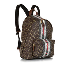 Burberry Pre-Owned Monogram Stripe Backpack | Women | Brown