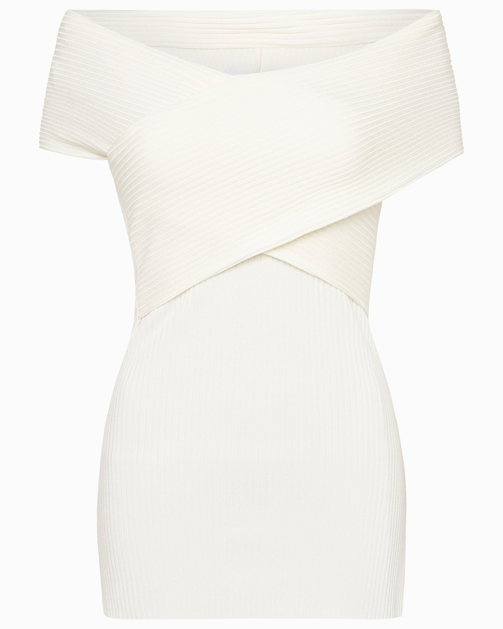 Python Sleeveless Wrapped Top | Ivory