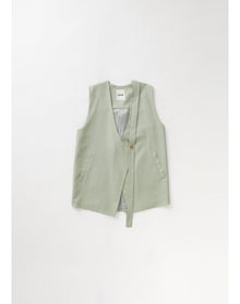 Palette | Tailored Vest | Herb